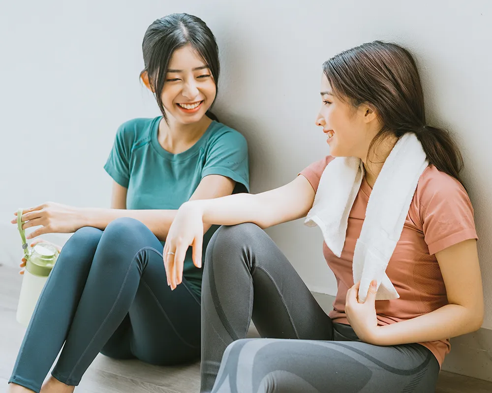 スポーツジムのある生活を