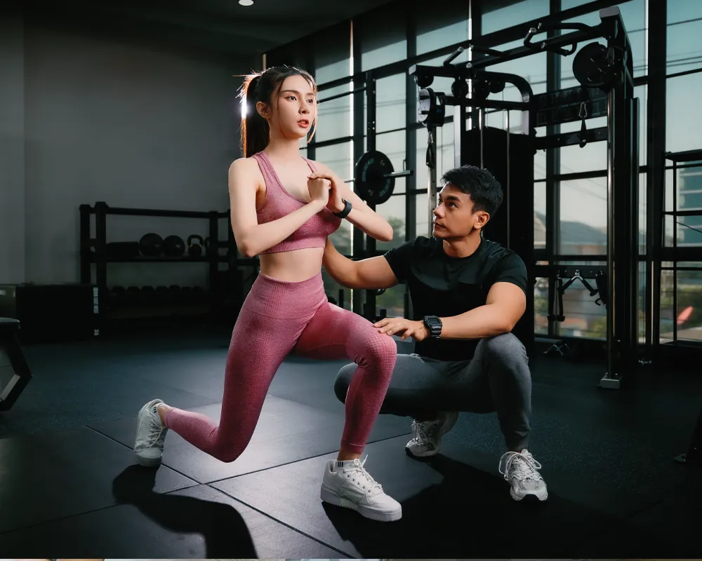 マンツーマンのパーソナルレッスン